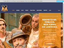 Tablet Screenshot of laminima.com.br